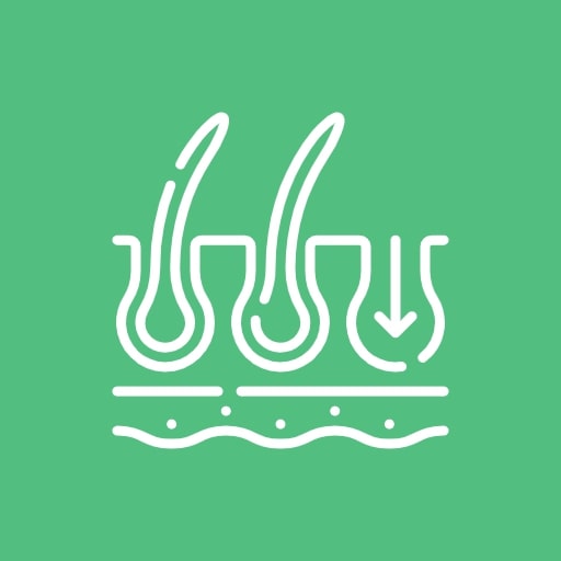 Снижение роста волос