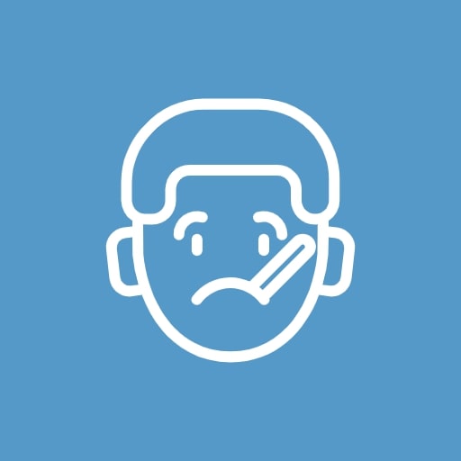 Высокая температура и боль в челюсти