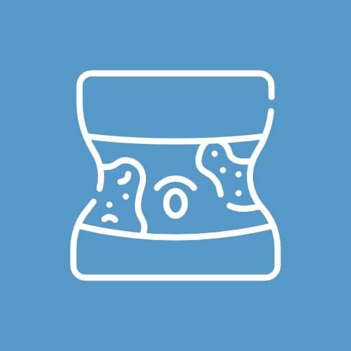 Боль на коже живота