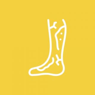 Боль на коже голени