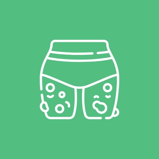 Боль на коже бедра