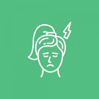 Боль на коже головы