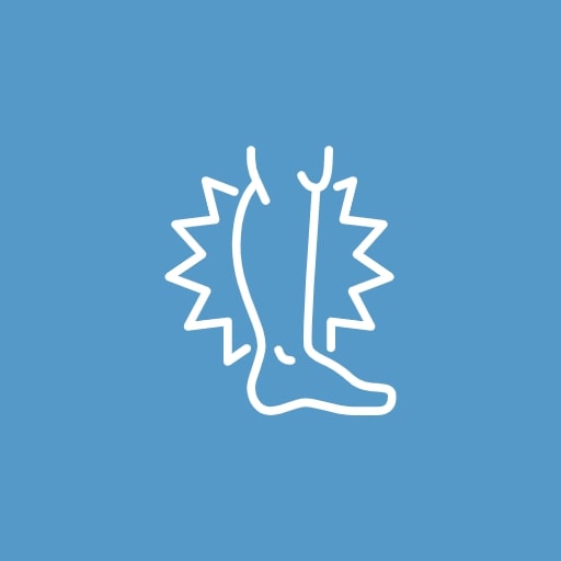 Боль в икре правой ноги