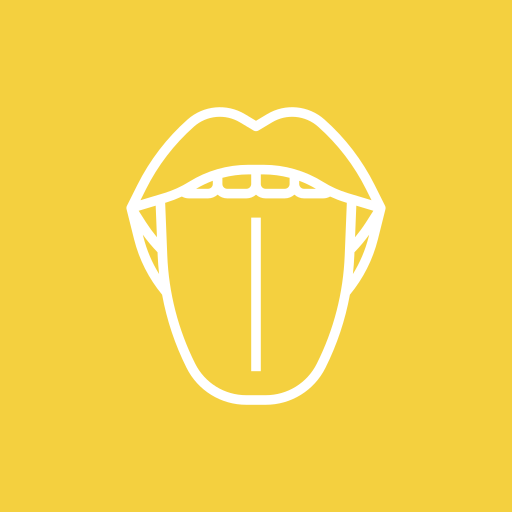 Красный язык и трещины