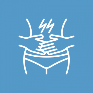 Боль в животе при жевании