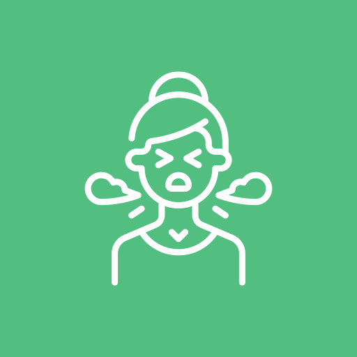 Нехватка воздуха на выдохе