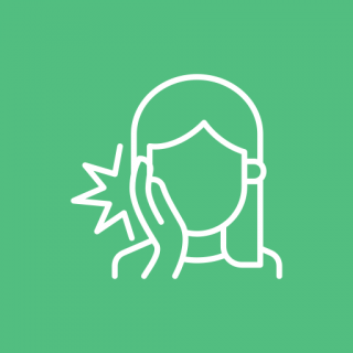 Уплотнение в щеке