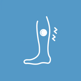 Уплотнение на голени